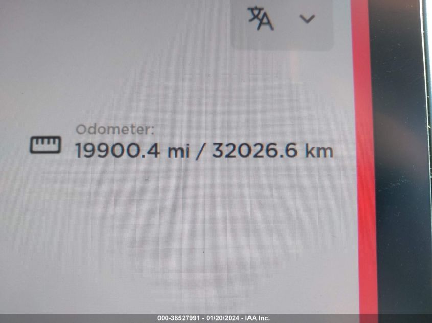 2022 TESLA MODEL Y - 7SAYGDEF1NF397393