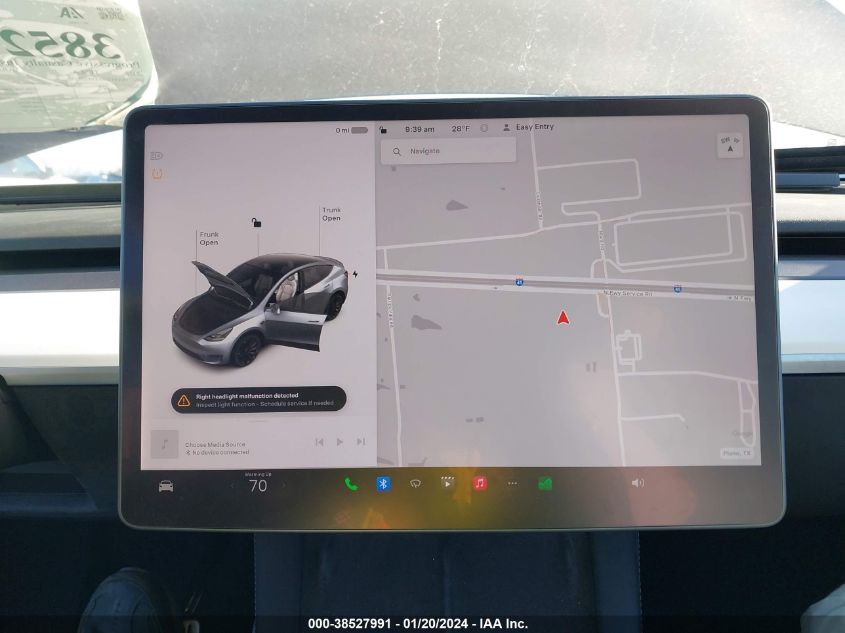 2022 TESLA MODEL Y - 7SAYGDEF1NF397393