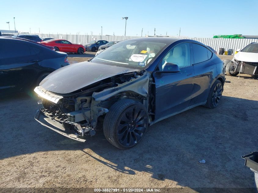 2022 TESLA MODEL Y - 7SAYGDEF1NF397393