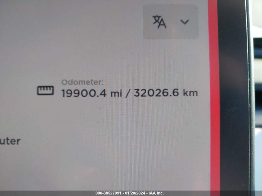 2022 TESLA MODEL Y - 7SAYGDEF1NF397393