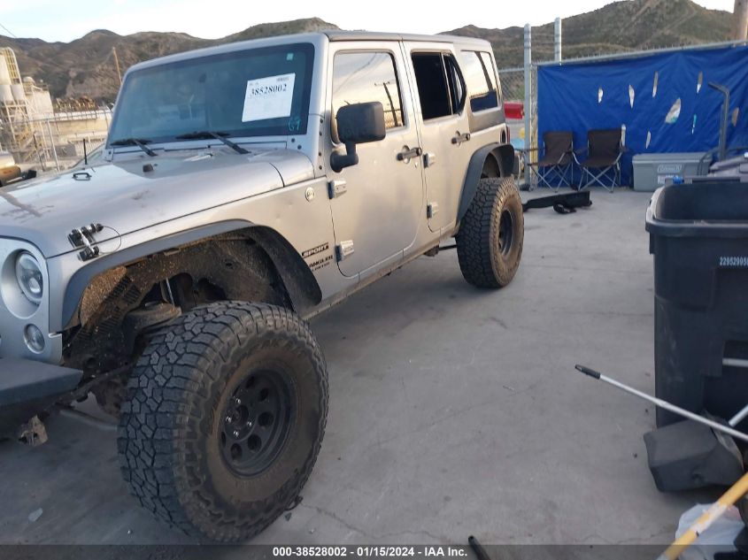 2015 JEEP WRANGLER UNLIMITED SPORT - 1C4BJWDG3FL640582