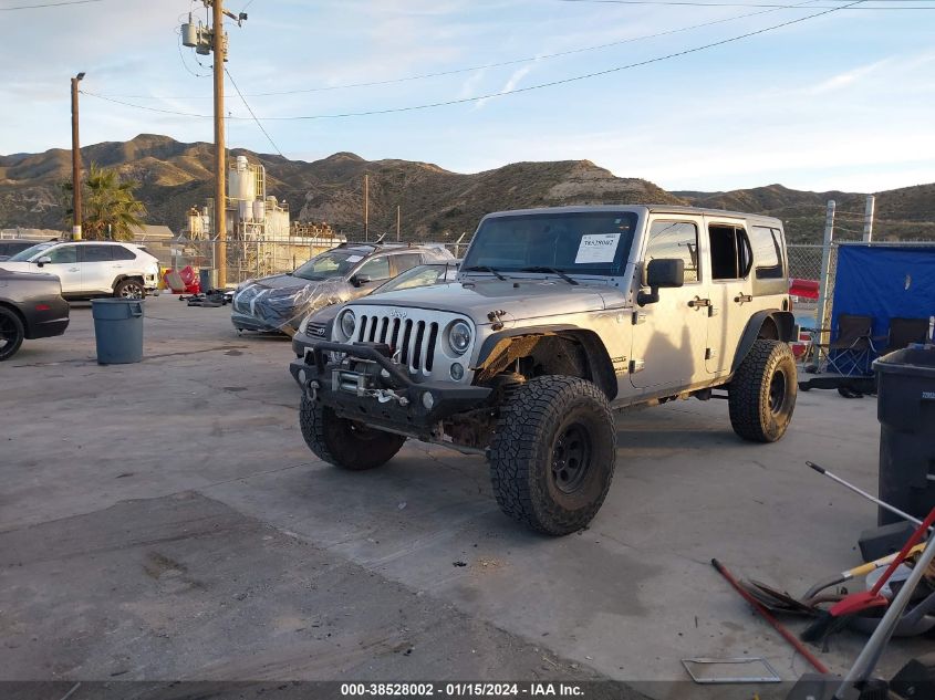 2015 JEEP WRANGLER UNLIMITED SPORT - 1C4BJWDG3FL640582