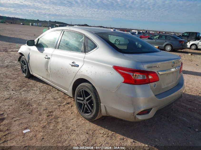 2016 NISSAN SENTRA S/SV/SR/SL - 3N1AB7AP2GL665470