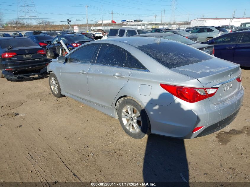 2014 HYUNDAI SONATA GLS - 5NPEB4AC1EH876618