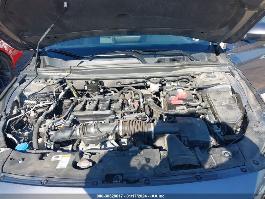 2019 HONDA ACCORD SPORT - 1HGCV1F38KA097551