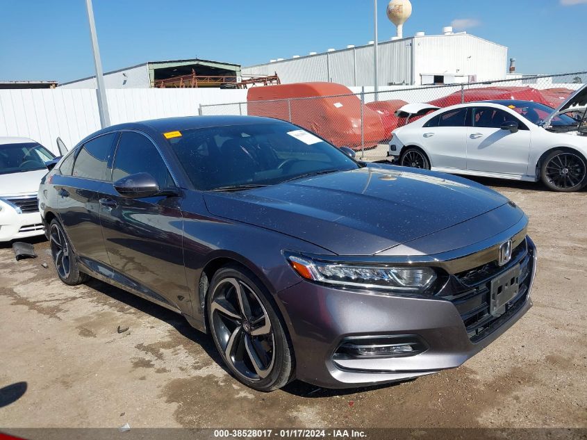 2019 HONDA ACCORD SPORT - 1HGCV1F38KA097551