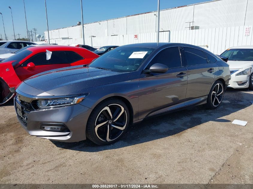 2019 HONDA ACCORD SPORT - 1HGCV1F38KA097551