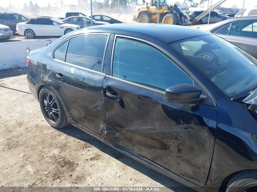 2014 VOLKSWAGEN JETTA 2.0L S - 3VW2K7AJ6EM328432