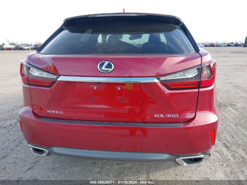 2019 LEXUS RX 350 - 2T2ZZMCAXKC144152
