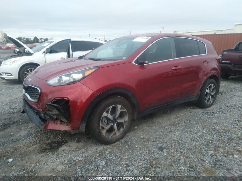 VIN KNDPM3AC8M7943442 2021 KIA SPORTAGE LX