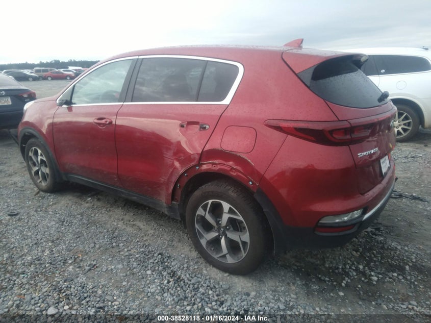 VIN KNDPM3AC8M7943442 2021 KIA SPORTAGE LX