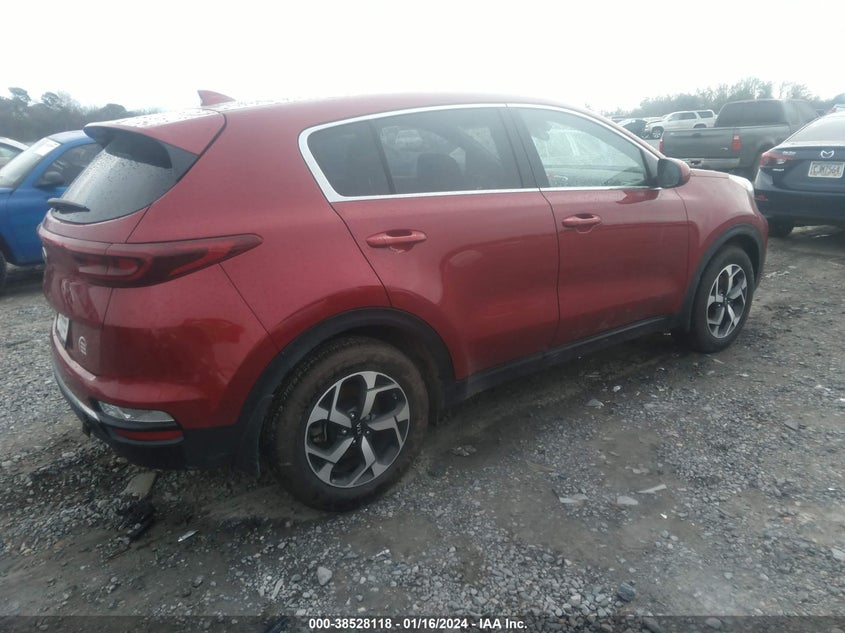 VIN KNDPM3AC8M7943442 2021 KIA SPORTAGE LX