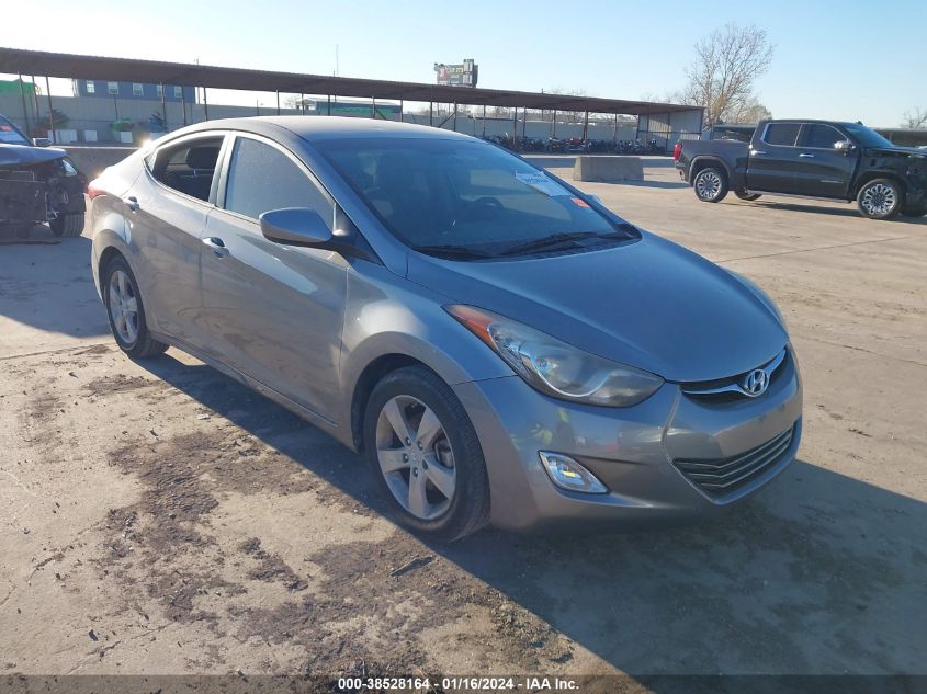 2013 HYUNDAI ELANTRA GLS (ULSAN PLANT) - KMHDH4AE9DU740474