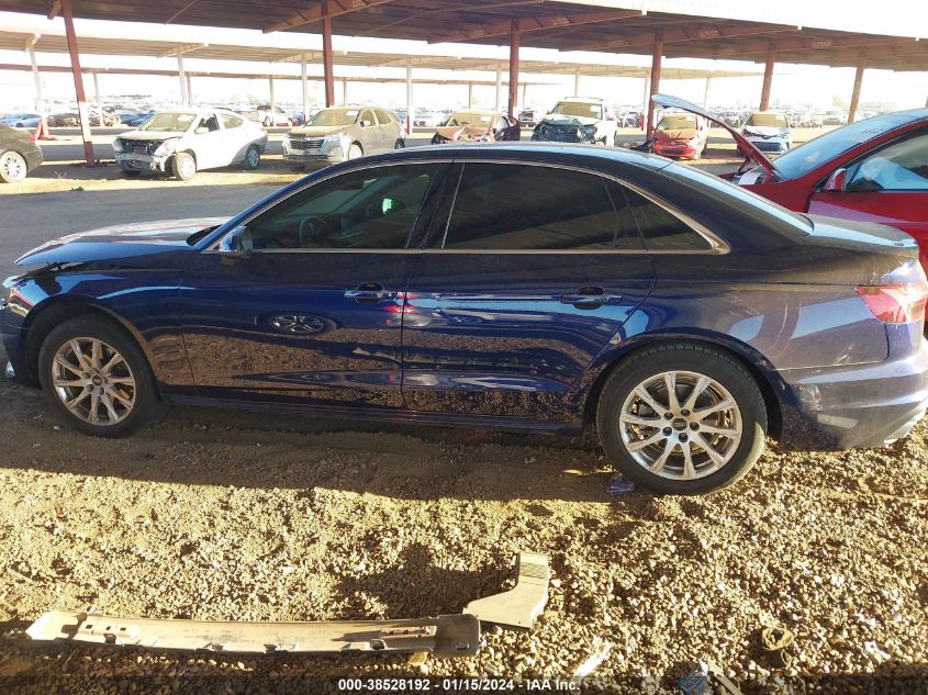 2022 AUDI A4 PREMIUM 40 - WAUABAF41NA004748