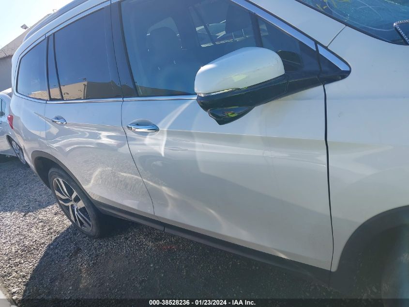 2016 HONDA PILOT TOURING - 5FNYF5H91GB023171