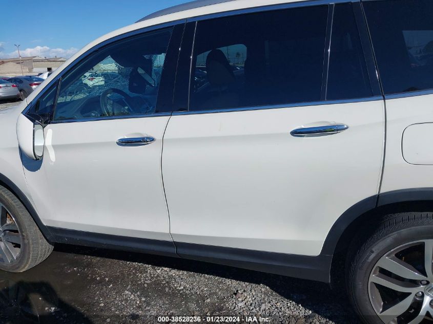2016 HONDA PILOT TOURING - 5FNYF5H91GB023171