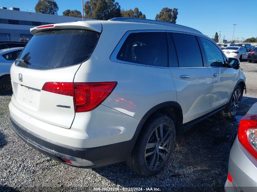 2016 HONDA PILOT TOURING - 5FNYF5H91GB023171