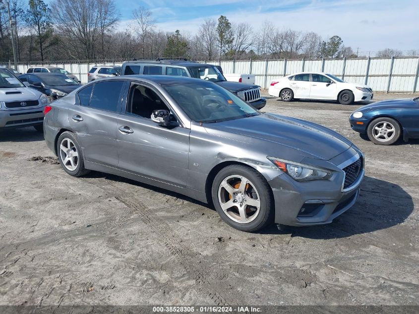 2016 INFINITI Q50 3.0T PREMIUM - JN1EV7AP9GM301030