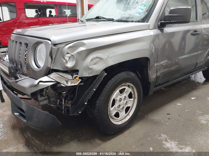 2013 JEEP PATRIOT SPORT - 1C4NJRBB0DD132034