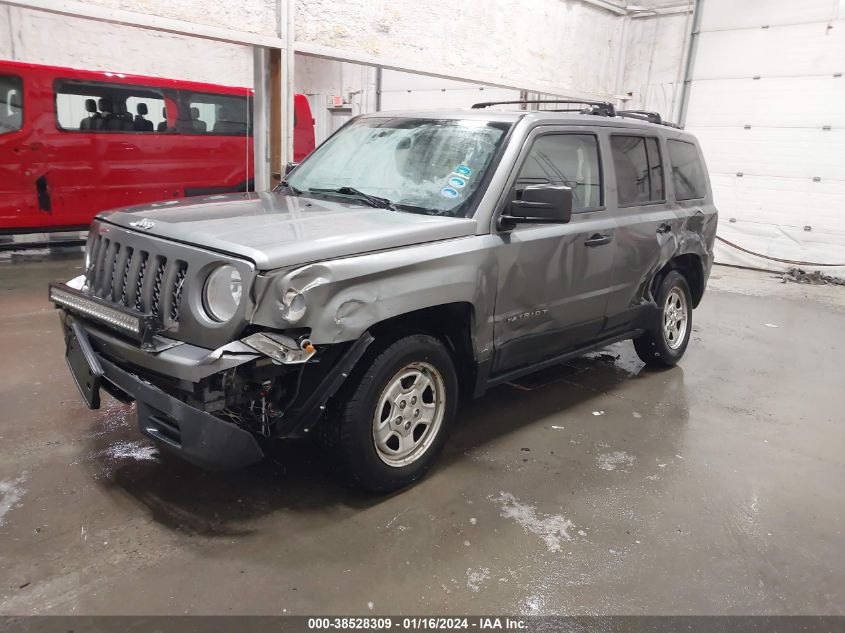2013 JEEP PATRIOT SPORT - 1C4NJRBB0DD132034