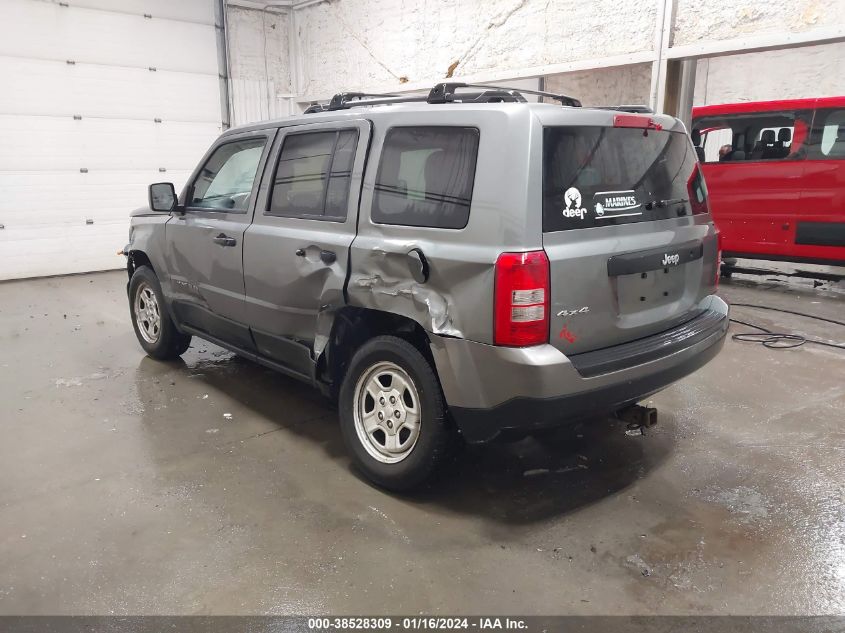 2013 JEEP PATRIOT SPORT - 1C4NJRBB0DD132034