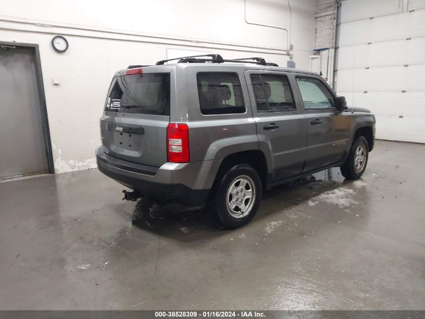 2013 JEEP PATRIOT SPORT - 1C4NJRBB0DD132034