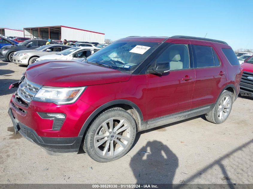 2018 FORD EXPLORER XLT - 1FM5K7D87JGB88643