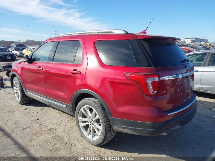 2018 FORD EXPLORER XLT - 1FM5K7D87JGB88643