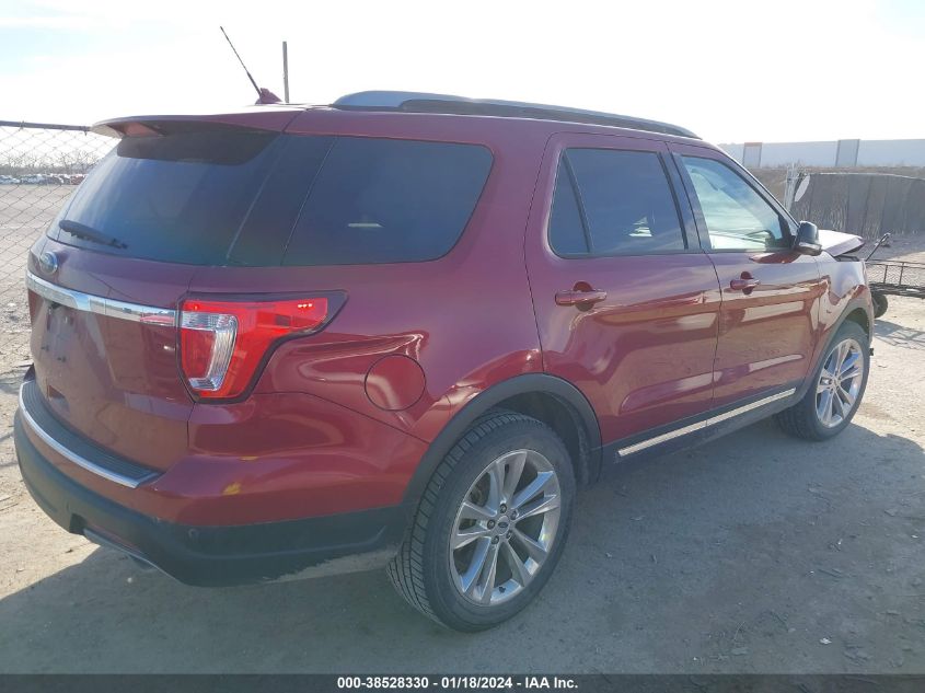 2018 FORD EXPLORER XLT - 1FM5K7D87JGB88643