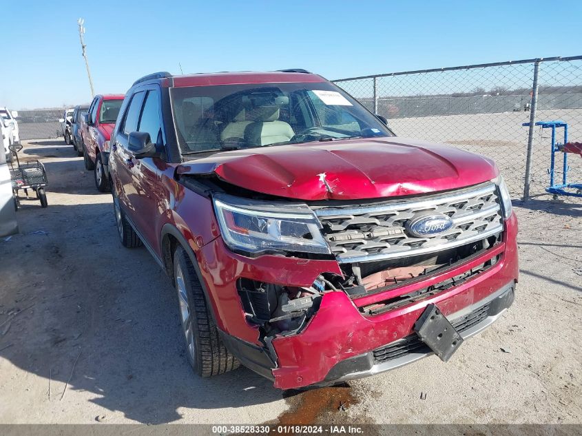 2018 FORD EXPLORER XLT - 1FM5K7D87JGB88643