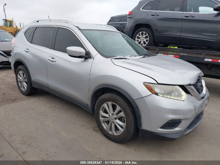 2015 NISSAN ROGUE SV - KNMAT2MT1FP534765