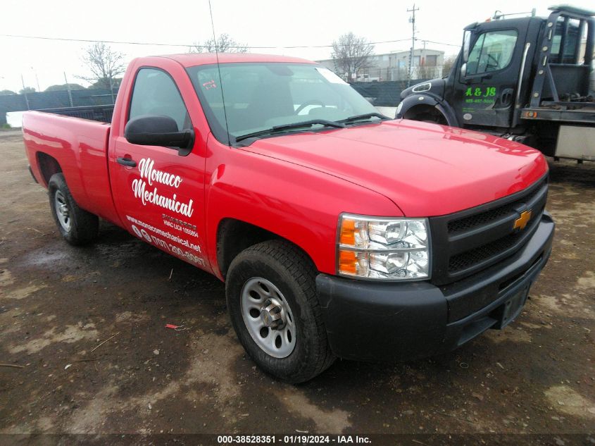 2013 CHEVROLET SILVERADO 1500 WORK TRUCK - 1GCNCPEX3DZ335654