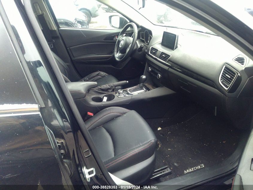 2015 MAZDA MAZDA3 I GRAND TOURING - 3MZBM1W77FM155347