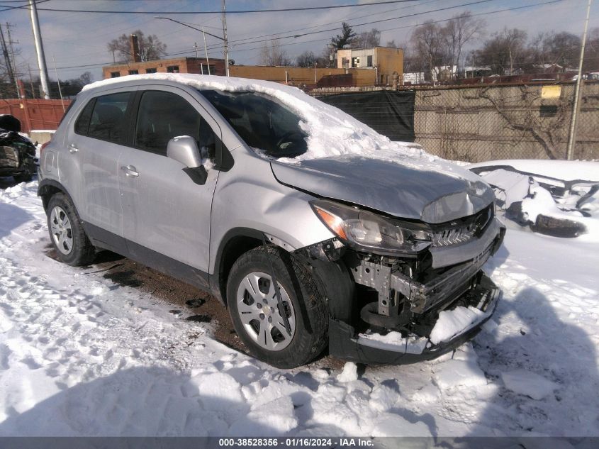 2018 CHEVROLET TRAX LS - 3GNCJKSB3JL394495