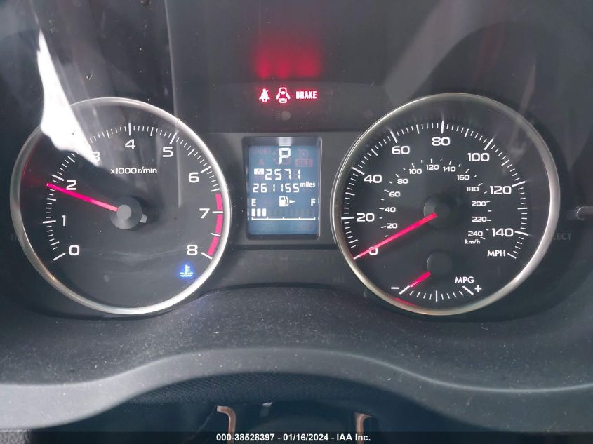 2015 SUBARU IMPREZA 2.0I PREMIUM - JF1GJAK60FH002897
