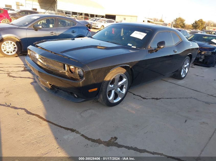 2013 DODGE CHALLENGER SXT - 2C3CDYAG4DH615412
