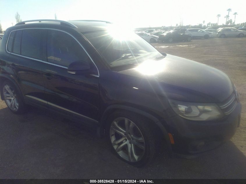 2013 VOLKSWAGEN TIGUAN SEL - WVGBV7AX1DW537487