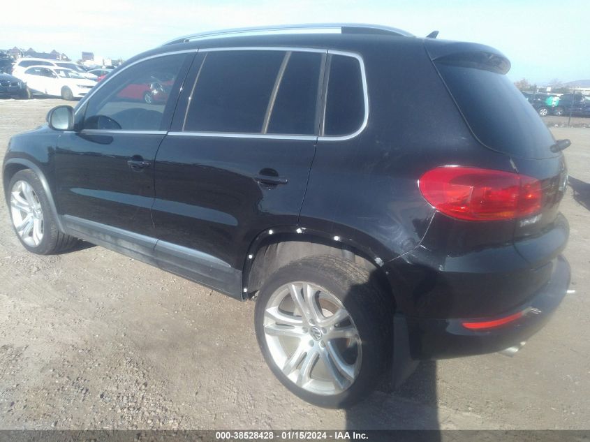 2013 VOLKSWAGEN TIGUAN SEL - WVGBV7AX1DW537487