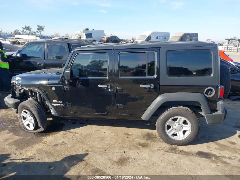 2017 JEEP WRANGLER UNLIMITED SPORT 4X4 - 1C4BJWDG8HL602252