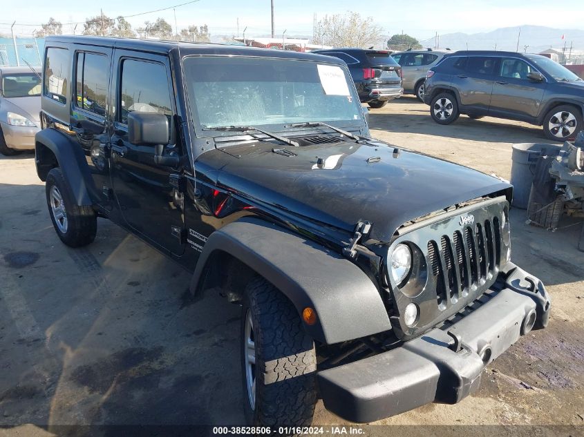 2017 JEEP WRANGLER UNLIMITED SPORT 4X4 - 1C4BJWDG8HL602252
