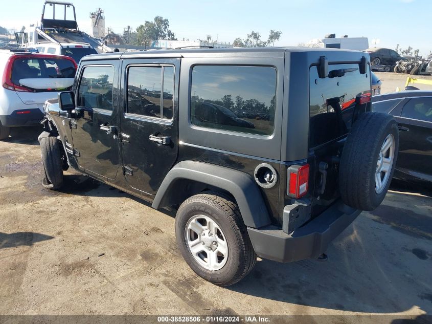 2017 JEEP WRANGLER UNLIMITED SPORT 4X4 - 1C4BJWDG8HL602252