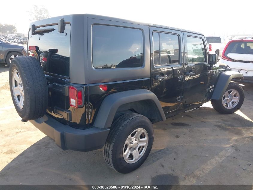 2017 JEEP WRANGLER UNLIMITED SPORT 4X4 - 1C4BJWDG8HL602252