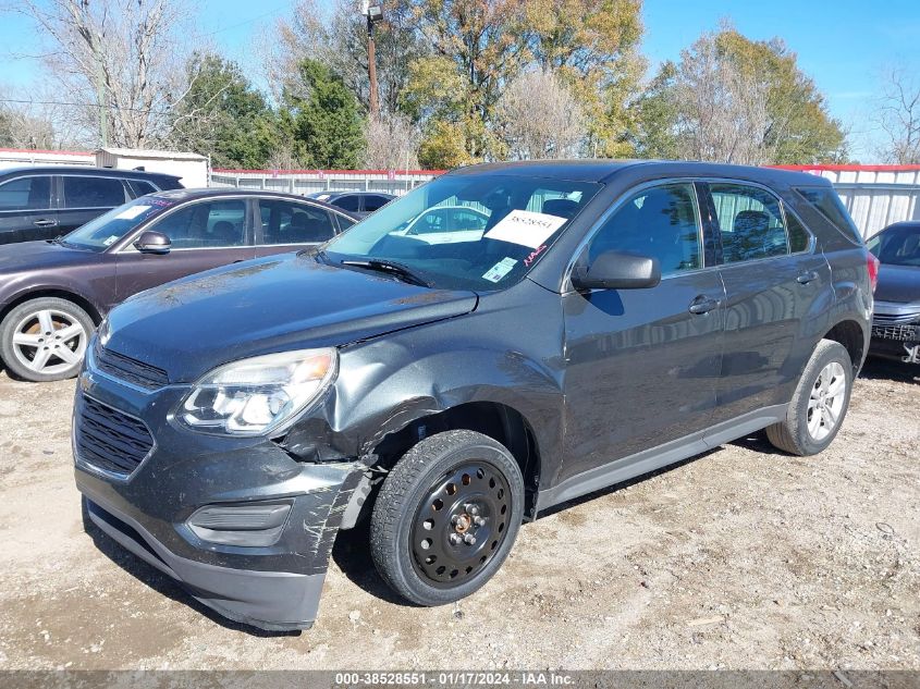 2017 CHEVROLET EQUINOX LS - 2GNALBEK7H1529521