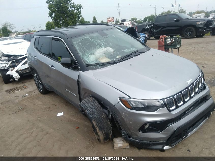 2022 JEEP COMPASS LIMITED 4X4 - 3C4NJDCB1NT227005