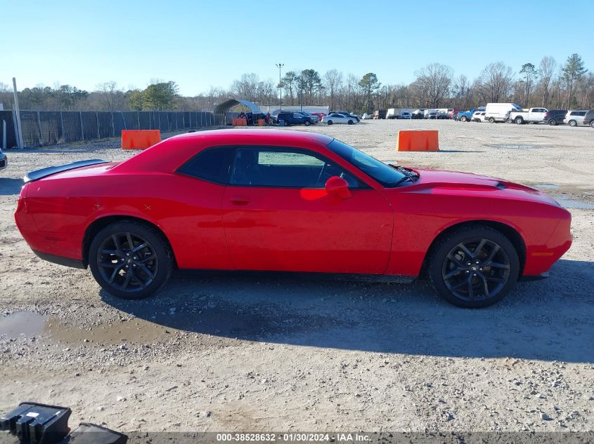 2022 DODGE CHALLENGER SXT - 2C3CDZAG2NH151446