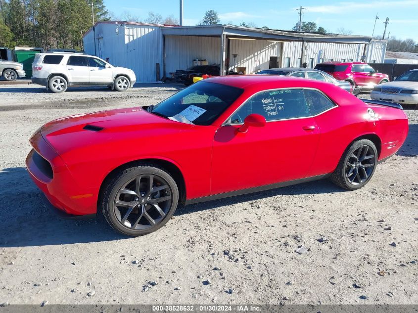 2022 DODGE CHALLENGER SXT - 2C3CDZAG2NH151446