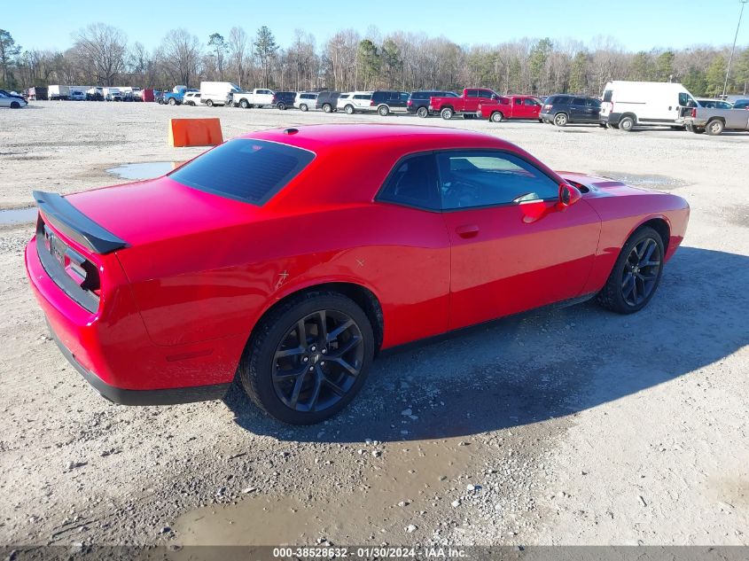 2022 DODGE CHALLENGER SXT - 2C3CDZAG2NH151446