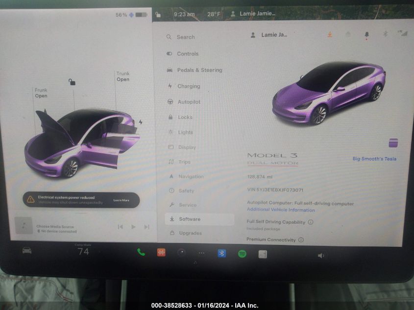2018 TESLA MODEL 3 - 5YJ3E1EBXJF073071