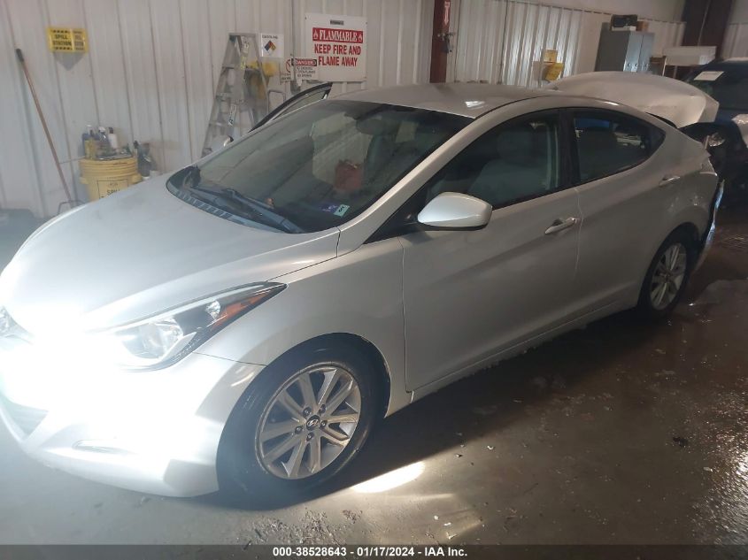 2016 HYUNDAI ELANTRA SE - 5NPDH4AE3GH688505