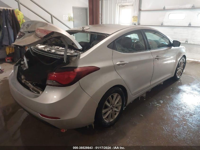 2016 HYUNDAI ELANTRA SE - 5NPDH4AE3GH688505